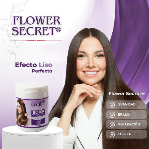 Pack 2 Crema de Cabello Botox Capilar Flower Secret®️ 300ml