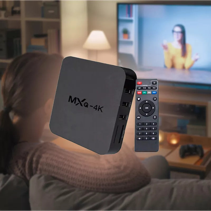 Decodificador Tv Box 4K Pro 📺 Transforma tu TV en un Smart TV 4K